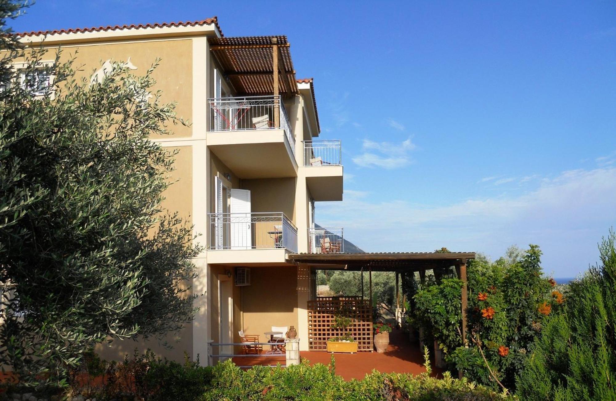 Delfinia Apartment Vlachata Bagian luar foto
