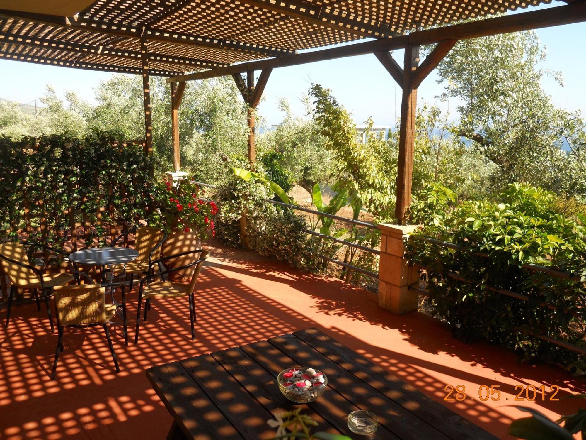 Delfinia Apartment Vlachata Bagian luar foto