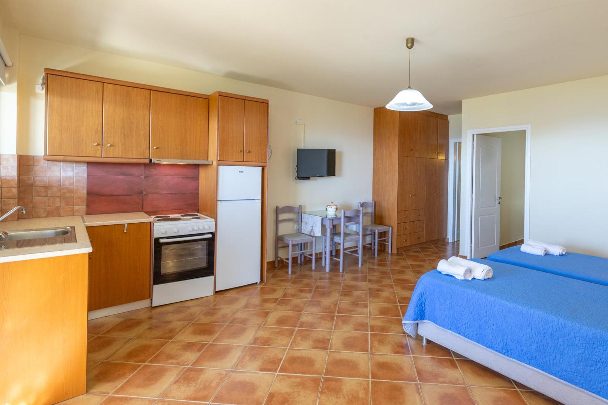 Delfinia Apartment Vlachata Bagian luar foto