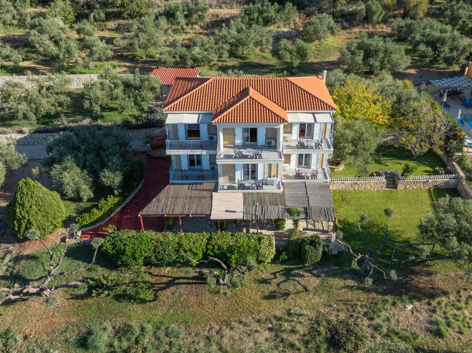 Delfinia Apartment Vlachata Bagian luar foto